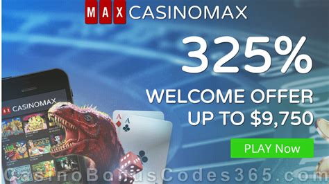 CasinoMax $30 free chip and $9,750 welcome bonus code .
